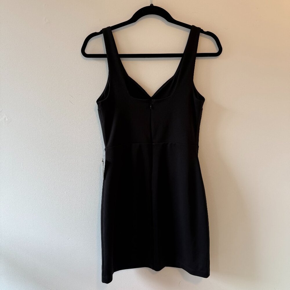 Little Black Dress with Low Neck Line